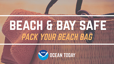 cean Today host Symone Barkley and ocean safety expert Bruckner Chase offer tips for what to take to the beach to help you stay safe and have fun...in the surf and sun. 