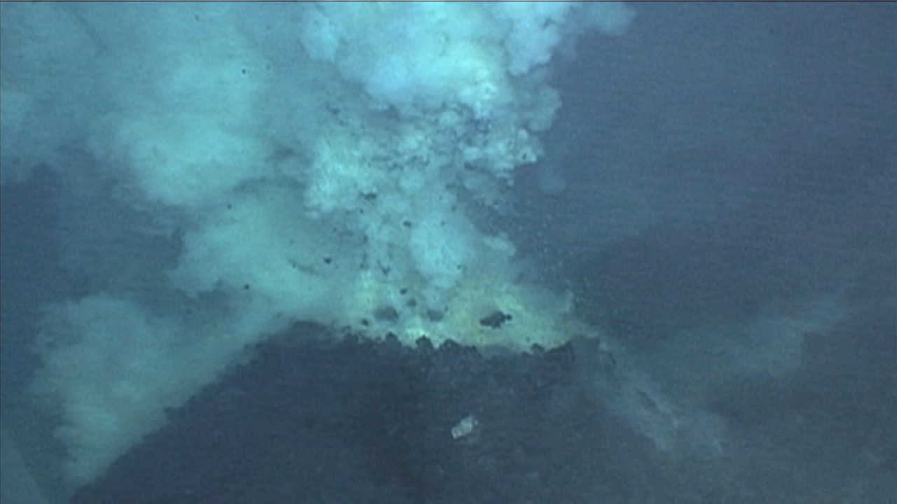 Pacific Ocean Underwater Volcanoes